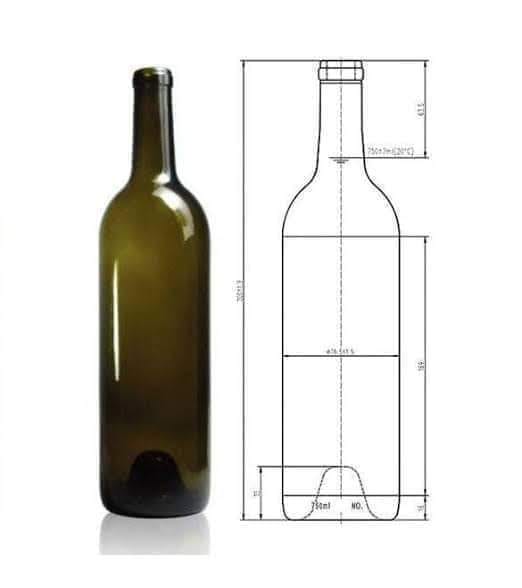 La razón detrás de que las botellas de vino sean de 750