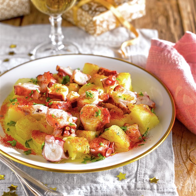 Pulpo a la pimentón y vino blanco: una deliciosa combinación